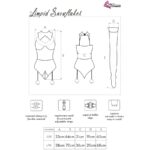 LIVCO CORSETTI FASHION - LIMPID SNOWFLAKES LC 90604 BODY + MEDIAS + DIADEMA NAVIDEÑA S/M - Imagen 5