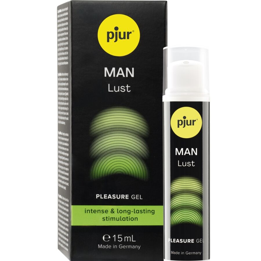 PJUR - MAN LUST GEL PARA ESTIMULACIÓN DURADERA 15 ML-MillenialSexshop-PJUR Imagen del artículo erótico PJUR - MAN LUST GEL PARA ESTIMULACIÓN DURADERA 15 ML de PJUR en la sección DROGUERÍA |Estimulantes para Ellos|Retardantes de Millenial Sexshop.