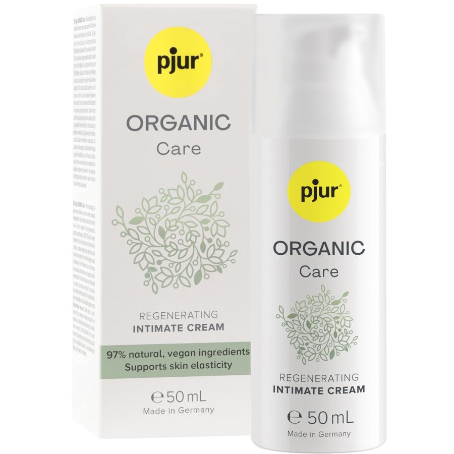 PJUR - ORGANIC CARE CREMA ÍNTIMA REGENERADORA 50 ML-MillenialSexshop-PJUR Imagen del artículo erótico PJUR - ORGANIC CARE CREMA ÍNTIMA REGENERADORA 50 ML de PJUR en la sección DROGUERÍA |Crema Corporal de Millenial Sexshop.
