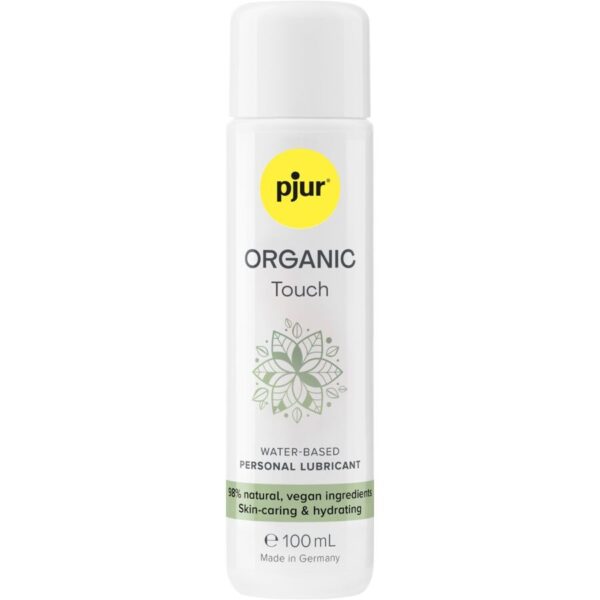 Imagen del artículo erótico PJUR - ORGANIC TOUCH LUBRICANTE HIDRATANTE VEGANO 100 ML de PJUR en la sección DROGUERÍA |Lubricantes|Base Agua de Millenial Sexshop.