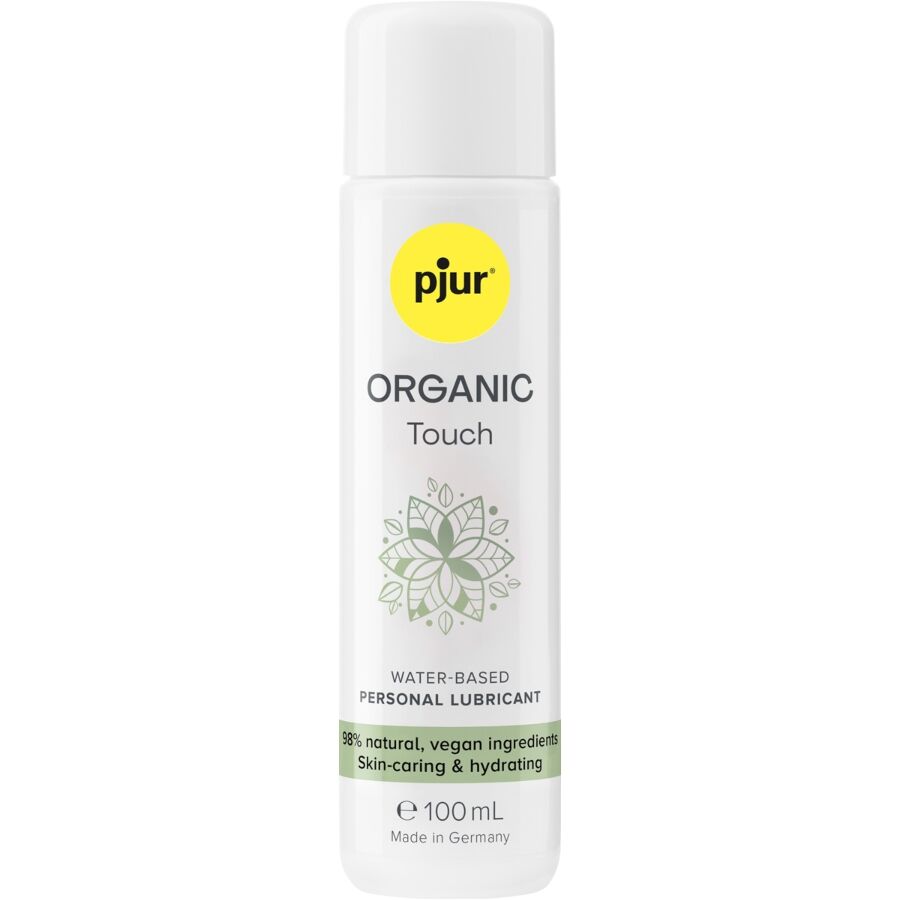 PJUR - ORGANIC TOUCH LUBRICANTE HIDRATANTE VEGANO 100 ML-MillenialSexshop-PJUR Imagen del artículo erótico PJUR - ORGANIC TOUCH LUBRICANTE HIDRATANTE VEGANO 100 ML de PJUR en la sección DROGUERÍA |Lubricantes|Base Agua de Millenial Sexshop.