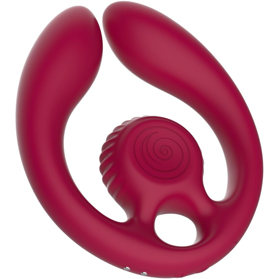 SNAIL VIBE - GIZI DÚO ESTIMULADOR DE PAREJAS CONTROL REMOTO BURDEOS-MillenialSexshop-SNAIL VIBE Imagen del artículo erótico SNAIL VIBE - GIZI DÚO ESTIMULADOR DE PAREJAS CONTROL REMOTO BURDEOS de SNAIL VIBE en la sección JUGUETES BIENESTAR |Vibradores|Vibrador Parejas U de Millenial Sexshop.