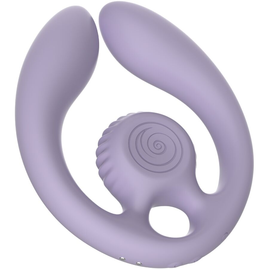 Imagen del artículo erótico SNAIL VIBE - GIZI DÚO ESTIMULADOR DE PAREJAS CONTROL REMOTO LILA de SNAIL VIBE en la sección JUGUETES BIENESTAR |Vibradores|Vibrador Parejas U de Millenial Sexshop.