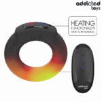 ADDICTED TOYS - ANILLO PENE VIBRADOR EFECTO CALOR CONTROL REMOTO - Imagen 2