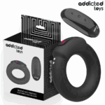 Imagen del artículo erótico ADDICTED TOYS - ANILLO PENE VIBRADOR EFECTO CALOR CONTROL REMOTO de ADDICTED TOYS en la sección JUGUETES BIENESTAR |Juguetes para Hombres|Accesorios para el pene|Anillos Pene|Anillos con Vibración de Millenial Sexshop.