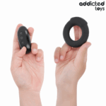 ADDICTED TOYS - ANILLO PENE VIBRADOR EFECTO CALOR CONTROL REMOTO - Imagen 3