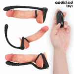 ADDICTED TOYS - ANILLO PENE VIBRADOR PUNTO·P CONTROL REMOTO - Imagen 2