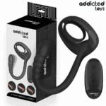 Imagen del artículo erótico ADDICTED TOYS - ANILLO PENE VIBRADOR PUNTO·P CONTROL REMOTO de ADDICTED TOYS en la sección JUGUETES BIENESTAR |Juguetes para Hombres|Accesorios para el pene|Anillos Pene|Anillos con Vibración de Millenial Sexshop.