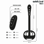 ADDICTED TOYS - ANILLO PENE VIBRADOR PUNTO·P CONTROL REMOTO - Imagen 6