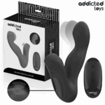 Imagen del artículo erótico ADDICTED TOYS - MASAJEADOR PROSTÁTICO OSCILANTE CON MODO PULSACIONES CONTROL REMOTO de ADDICTED TOYS en la sección JUGUETES BIENESTAR |Anal|Especial Prostáticos de Millenial Sexshop.
