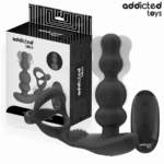 Imagen del artículo erótico ADDICTED TOYS - MASAJEADOR PROSTÁTICO ROTATORIO CONTROL REMOTO de ADDICTED TOYS en la sección JUGUETES BIENESTAR |Anal|Especial Prostáticos de Millenial Sexshop.