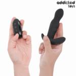 ADDICTED TOYS - PLUG ANAL VIBRADOR ROTATORIO CONTROL REMOTO - Imagen 2