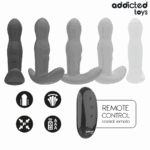 ADDICTED TOYS - PLUG ANAL VIBRADOR ROTATORIO CONTROL REMOTO - Imagen 6