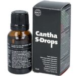 Imagen del artículo erótico Cantha S-Drops – Complemento alimenticio con L-Arginina y Vitamina C de COBECO PHARMA en la sección DROGUERÍA |Complementos Alimenticios|Gotas Amor de Millenial Sexshop.