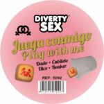 Imagen del artículo erótico DIABLO PICANTE - DADO DURO DORADO POSTURAS CHICAS CON CUBILETE de DIABLO PICANTE en la sección JUEGOS |Juego de Dados de Millenial Sexshop.