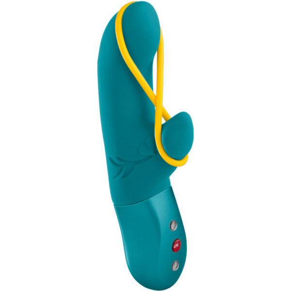 Imagen del artículo erótico FUN FACTORY - AMORINO VIBRADOR CONEJO AGUAMARINA de FUN FACTORY en la sección JUGUETES BIENESTAR |Vibradores|Vibradores Rabbit de Millenial Sexshop.