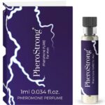 Imagen del artículo erótico PHEROSTRONG - FLARE PERFUME CON FEROMONAS PARA HOMBRE 1 ML de PHEROSTRONG en la sección DROGUERÍA |Perfumes |Perfumes Feromonas Masculinas de Millenial Sexshop.