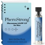 Imagen del artículo erótico PHEROSTRONG - GLOW UP PERFUME CON FEROMONAS PARA HOMBRE 1 ML de PHEROSTRONG en la sección DROGUERÍA |Perfumes |Perfumes Feromonas Masculinas de Millenial Sexshop.