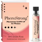 Imagen del artículo erótico PHEROSTRONG - GLOW UP PERFUME CON FEROMONAS PARA MUJER 1 ML de PHEROSTRONG en la sección DROGUERÍA |Perfumes |Perfumes Feromonas Femeninas de Millenial Sexshop.