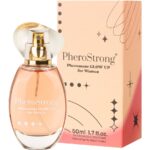 Imagen del artículo erótico PHEROSTRONG - GLOW UP PERFUME CON FEROMONAS PARA MUJER 50 ML de PHEROSTRONG en la sección DROGUERÍA |Perfumes |Perfumes Feromonas Femeninas de Millenial Sexshop.