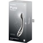 SATISFYER - PURE GRAVITY 3 DILDO ACERO INOXIDABLE DOBLE USO - Imagen 5