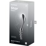 SATISFYER - STAR FORCE 1 DILDO ACERO INOXIDABLE DOBLE USO - Imagen 5