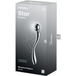SATISFYER - STAR FORCE 2 DILDO ACERO INOXIDABLE DOBLE USO - Imagen 5