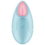SATISFYER - TROPICAL TIP VIBRADOR LAY-ON AZUL - Imagen 3