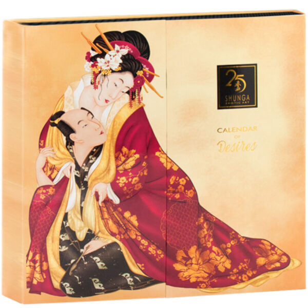 Imagen del artículo erótico SHUNGA - CALENDARIO DE DESEOS EXCLUSIVO 25 ANIVERSARIO de SHUNGA KITS en la sección ARTÍCULOS VARIOS|Kits Parejas de Millenial Sexshop.
