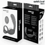 ADDICTED TOYS - ANILLO DOBLE VIBRADOR PROSTÁTICO CONTROL REMOTO - Imagen 3