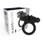 Imagen del artículo erótico BLACK&SILVER - AGRON ANILLO 2.O de BLACK&SILVER en la sección JUGUETES BIENESTAR |Juguetes para Hombres|Accesorios para el pene|Anillos Pene|Anillos con Vibración de Millenial Sexshop.