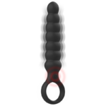 BLACK&SILVER - BOB POTENTE VIBRADOR DILATADOR ANAL SILICONA - Imagen 3