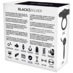 BLACK&SILVER - CAMERON ANILLO RECARGABLE NEGRO - Imagen 6