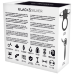 BLACK&SILVER - CAMERON ANILLO RECARGABLE SILVER - Imagen 6