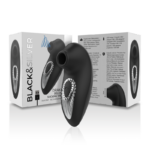 BLACK&SILVER - DRAKE DELUXE SUCKING VIBE SILICONA RECARGABLE NEGRO - Imagen 5