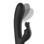 BLACK&SILVER - JAMIE VIBRADOR RABBIT EFECTO WAVE - Imagen 3