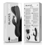 BLACK&SILVER - JAMIE VIBRADOR RABBIT EFECTO WAVE - Imagen 6
