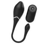 BLACK&SILVER - JENELL HUEVO VIBRADOR RECARGABLE - Imagen 2