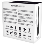 BLACK&SILVER - JENELL HUEVO VIBRADOR RECARGABLE - Imagen 8