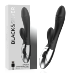 Imagen del artículo erótico BLACK&SILVER - KALEB VIBRADOR RABBIT SILICON MILTI FUNCION de BLACK&SILVER en la sección JUGUETES BIENESTAR |Vibradores|Rotadores y vibradores de Millenial Sexshop.