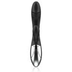 BLACK&SILVER - KALEB VIBRADOR RABBIT SILICON MILTI FUNCION - Imagen 5