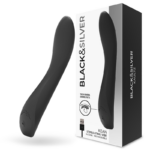 Imagen del artículo erótico BLACK&SILVER - KEAN VIBRADOR TOUCH CONTROL de BLACK&SILVER en la sección JUGUETES BIENESTAR |Vibradores|Vibradores Punto G de Millenial Sexshop.