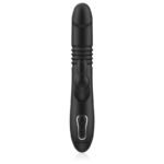 BLACK&SILVER - KENJI VIBRADOR RABBIT UP & DOWN COMPATIBLE CON WATCHME - Imagen 6