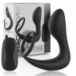 Imagen del artículo erótico BLACK&SILVER - MASAJEADOR ANAL CONTROL REMOTO SILICONA RECARGABLE NEGRO de BLACK&SILVER en la sección JUGUETES BIENESTAR |Vibradores|Vibradores control remoto de Millenial Sexshop.