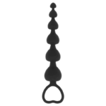 BLACK&SILVER - MILA CADENA ANAL DE CORAZONES 18 CM - Imagen 5