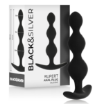 Imagen del artículo erótico BLACK&SILVER - RUPERT CADENA BOLAS ANALES 10 CM de BLACK&SILVER en la sección JUGUETES BIENESTAR |Juguetes para Mujeres|Bolas Chinas|Bolas Anales de Millenial Sexshop.