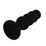 BLACK&SILVER - SCOTT PLUG ANAL SILICONA PREMIUM NEGRO - Imagen 4