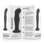 BLACK&SILVER - SEAN PLUG ANAL SILICONA PREMIUM NEGRO - Imagen 6