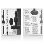 BLACK&SILVER - TUCKER PEQUEÑO PLUG ANAL SILICONA CONTROL REMOTO - Imagen 6