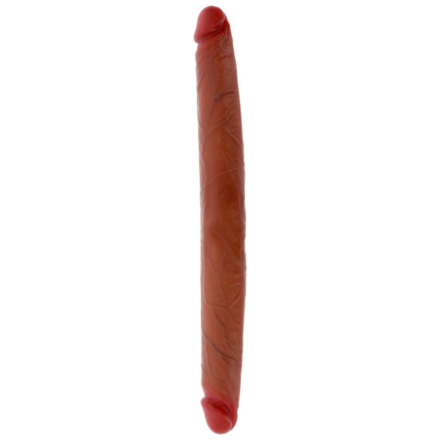 GET REAL - DILDO DOBLE DONG DE SILICONA CARAMELO 40 CM-MillenialSexshop-GET REAL Imagen del artículo erótico GET REAL - DILDO DOBLE DONG DE SILICONA CARAMELO 40 CM de GET REAL en la sección JUGUETES BIENESTAR |Dildos sin Vibración|Penes dobles de Millenial Sexshop.